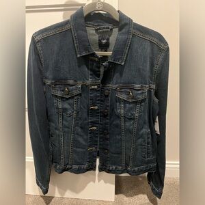 Gap Factory Dark Denim Jacket, Size M